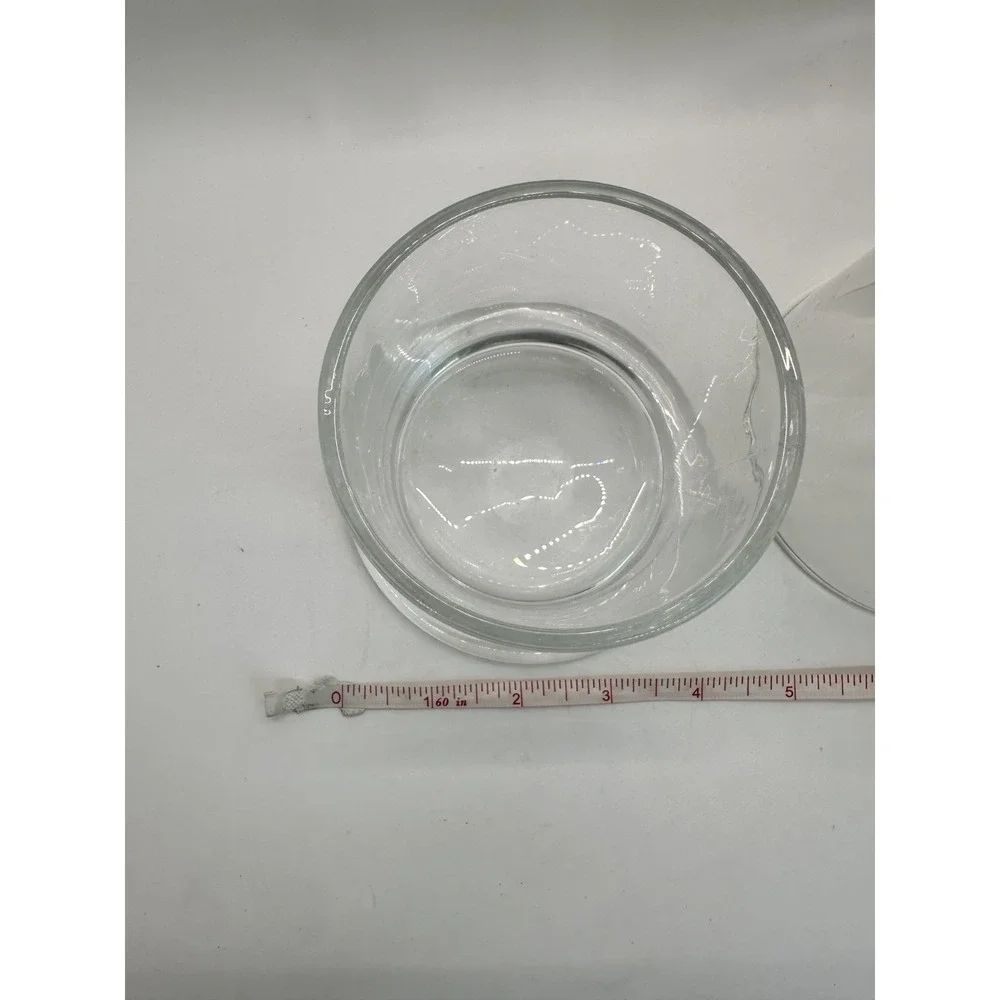Glass Dome With Base Clear Cloche Display Jar Round‎ Sweet Jar
